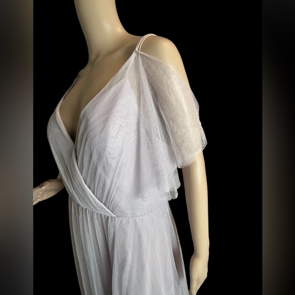 Jenny Yoo Collection Aeryn Maxi Dress Event Elegant Fairy Women Size 16 EUC - Picture 5 of 12